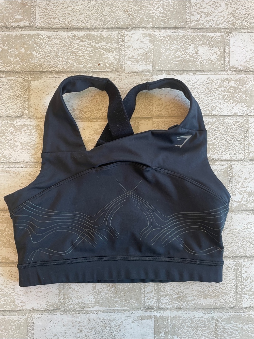 Gymshark black sports bra